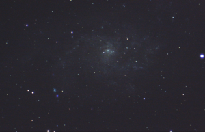 M33 - Triangulum Galaxy- 76 x 8 Second Live Stack