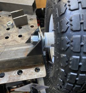 Scope Buggy Rear Wheel Brackets Test Fit