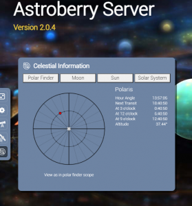 Astroberry Polar Finder