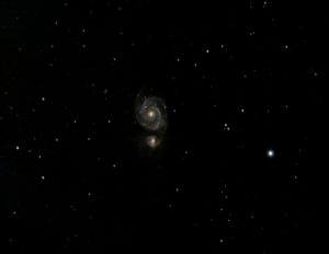 M51 - The Whirlpool Galaxy - Taken on 06/03/2011