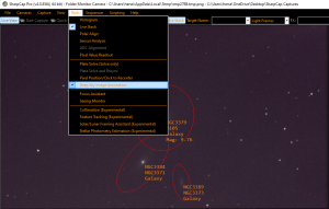 SharpCap Deep Sky Image Annotation