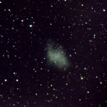 M1 - Crab Nebula - EAA Captured 02/18/2022