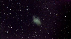 M1 - Crab Nebula - EAA Captured 02/18/2022