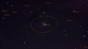 M95, SharpCap Deep Sky Image Annotation.