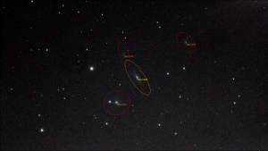 SharpCap Annotations - NGC 3190, NGC 3189, NGC 3187, NGC 3193, NGC 3185 - 02/09/2022