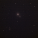 Messier 60, NGC 4647, and NGC 4638. EAA Capture 03/26/2022