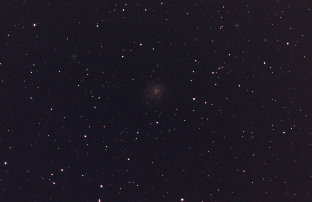 M101 - The Pinwheel Galaxy - EAA Capture 04/23/2022