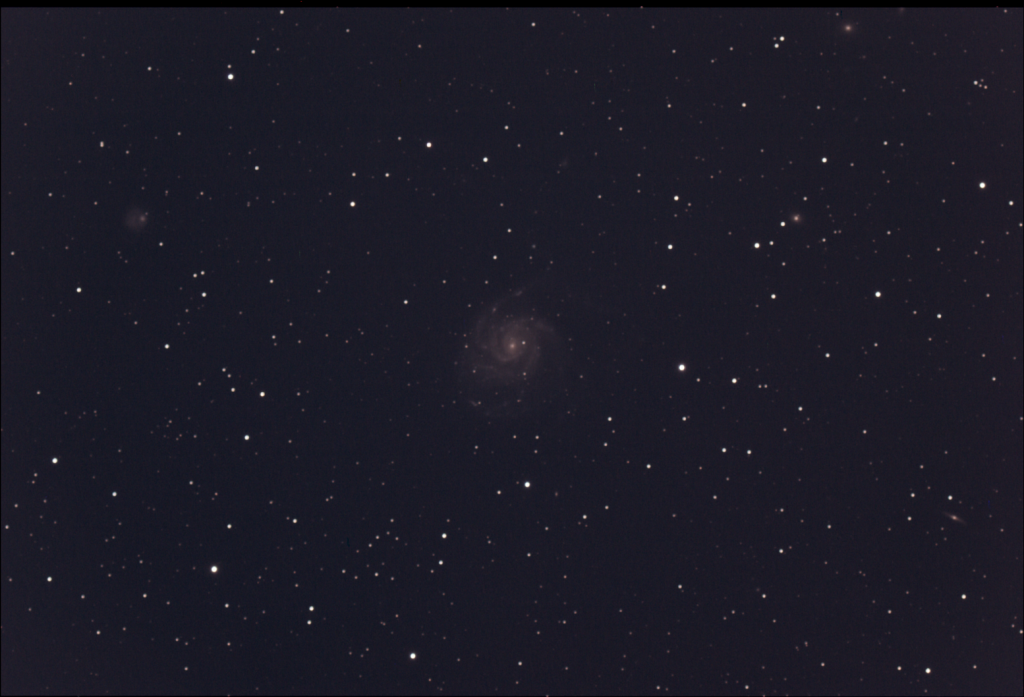 M101 - The Pinwheel Galaxy - EAA Capture 05/20/2022