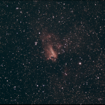 M17 - The Swan Nebula - EAA Capture 05/29/2022