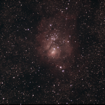 M8 - The Lagoon Nebula - EAA Capture 05/30/2022