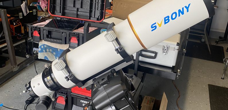 New OTA… SV503 102ED F/7 Refractor