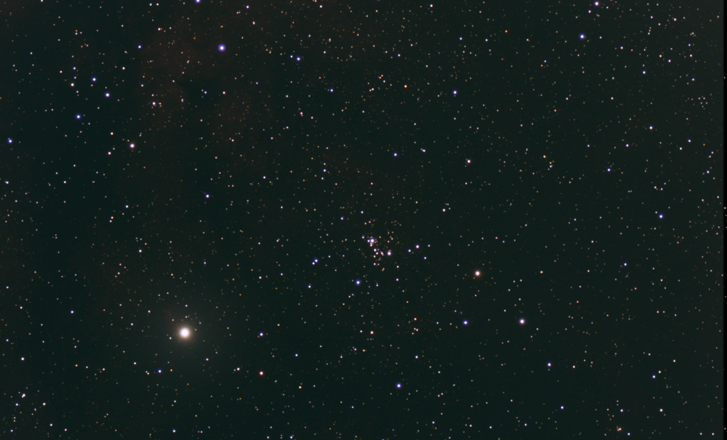 NGC 6910 - Open Cluster - EAA Capture 07/24/2022