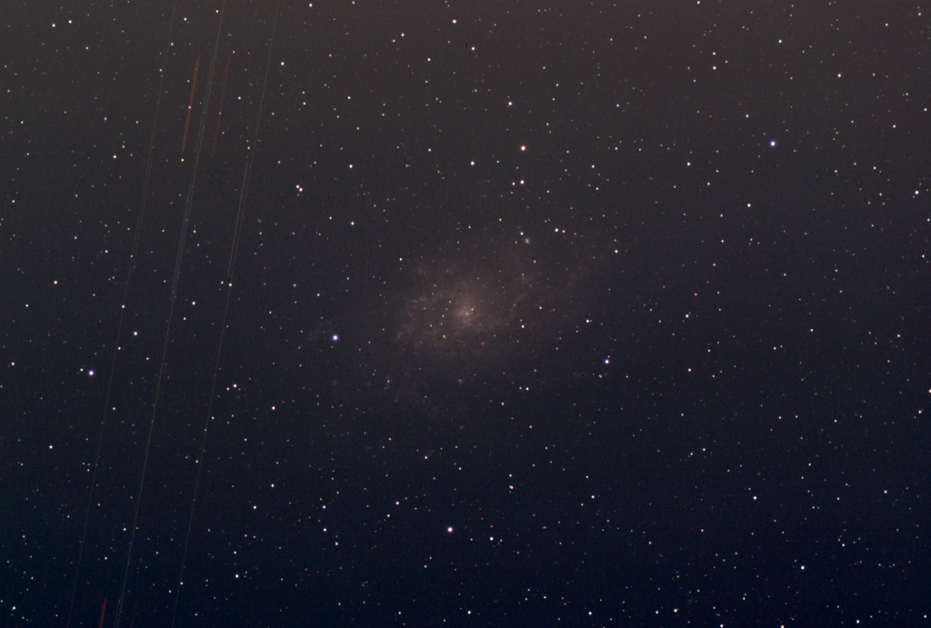 M33, The Triangulum Galaxy, EAA Capture 09/16/2022