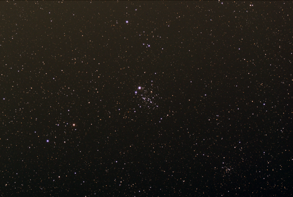 NGC 457, The Owl Cluster, EAA Capture 09/16/2022