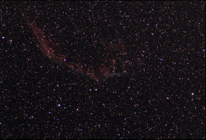 NGC 6995, Eastern Veil Nebula, EAA Captured 10/21/2022