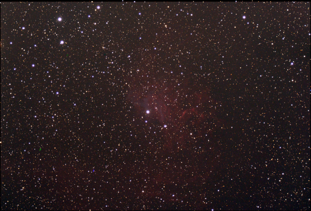 IC 405 - The Flaming Star Nebula - EAA Captured 12/16/2022