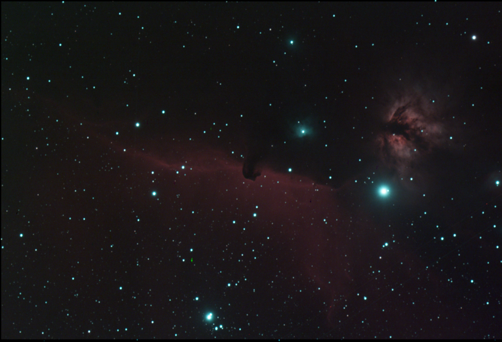 IC 434, The Horsehead Nebula, EAA Capture 12/29/2022