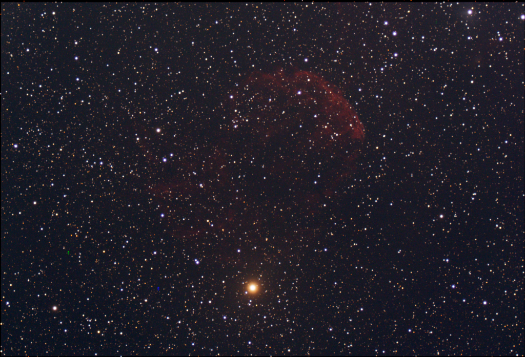 IC 443 - The Jellyfish Nebula - EAA Captured 12/16/2022