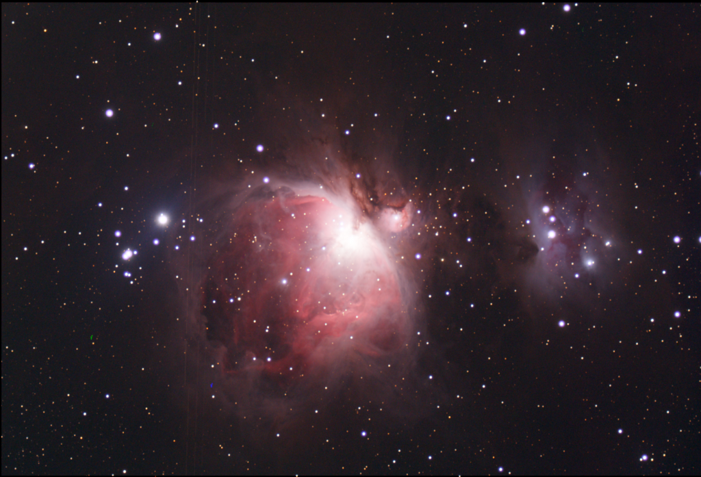 M42 - The Great Orion Nebula - EAA Captured 12/16/2022