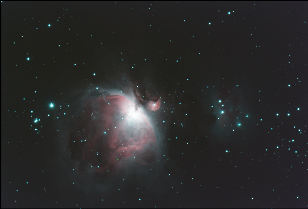 Messier 42, M 42, The Orion Nebula, EAA Capture 12/29/2022