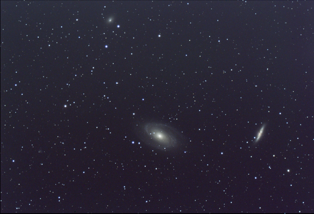 M81, M82, and NGC 3077, Galaxies, EAA Capture 12/27/2022