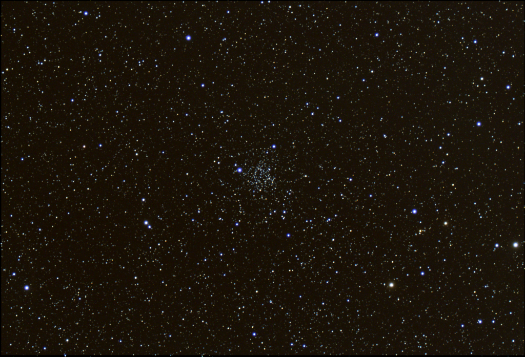 NGC 1245, Open Cluster, EAA Capture 12/28/2022