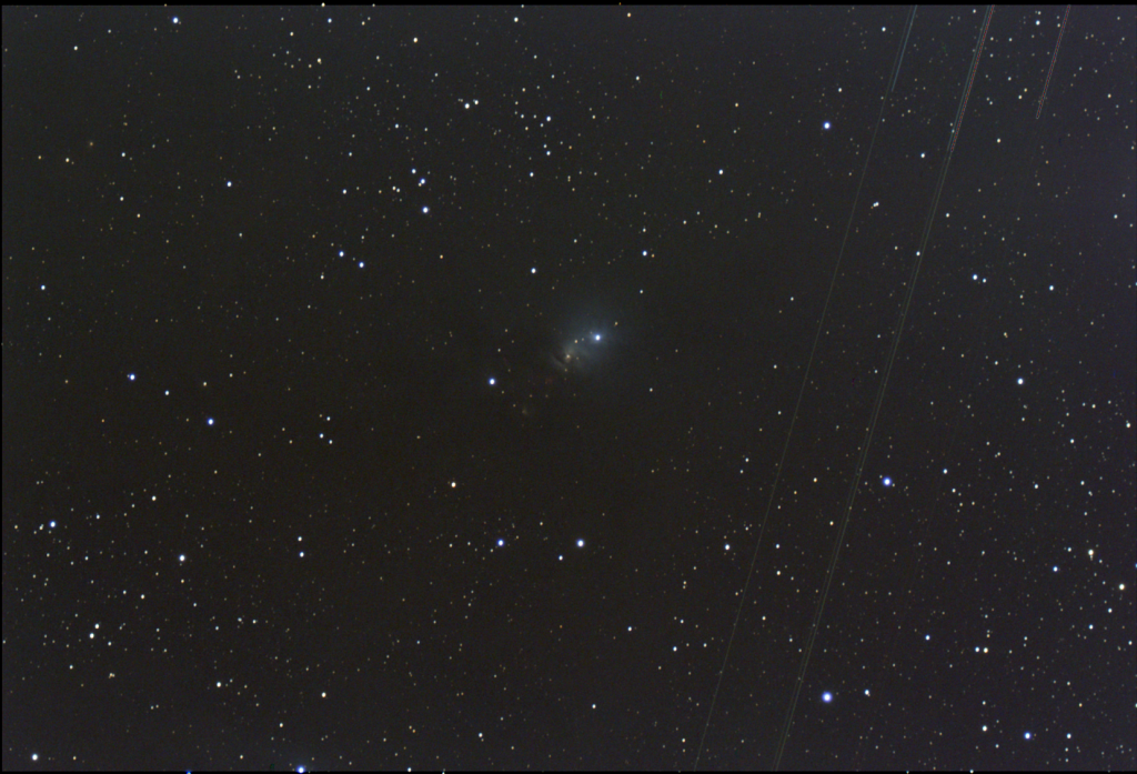 NGC 1333, Reflection Nebula, EAA Capture 12/27/2022