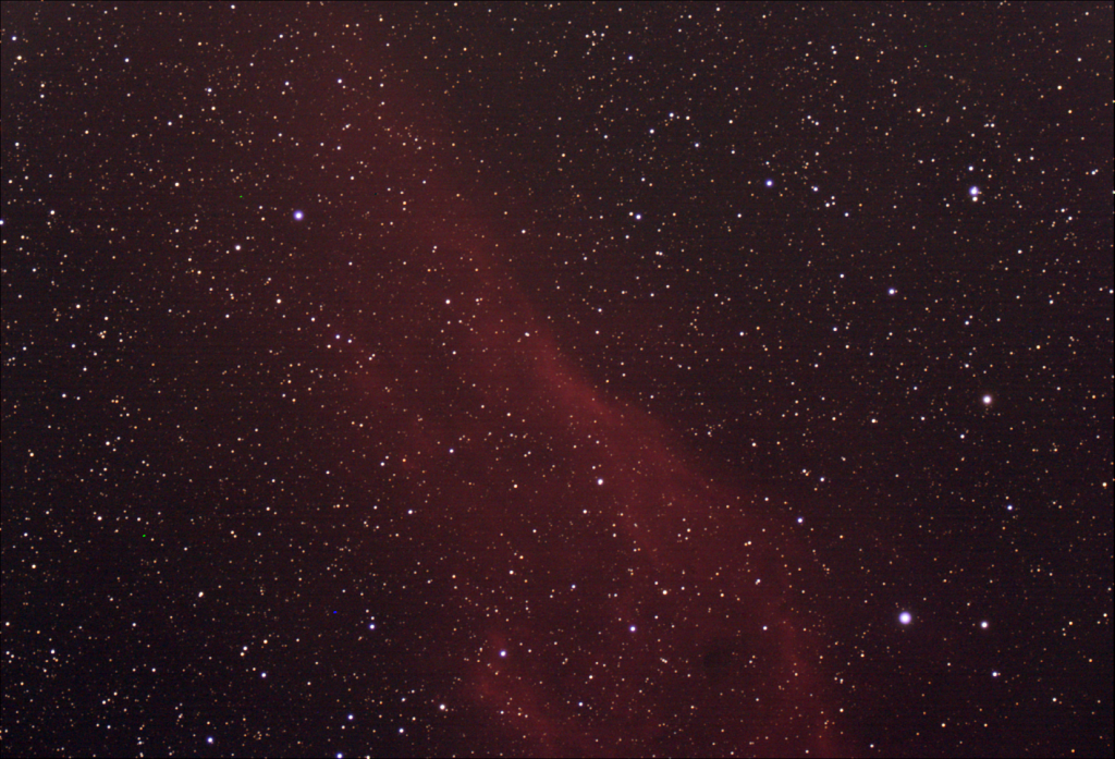 NGC 1499 - The California Nebula - EAA Captured 12/16/2022