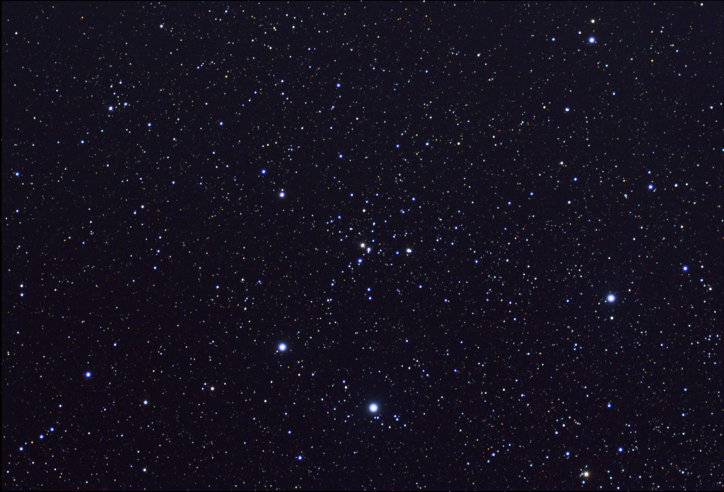 NGC 1545, Open  Cluster, EAA Capture 12/28/2022