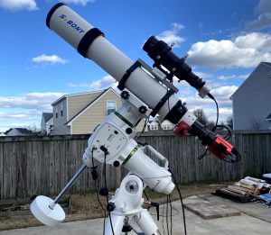 Sky Watcher EQ6-R Pro with the SVBONY SV503 102ED Refractor and SV106 60mm Guide Scope