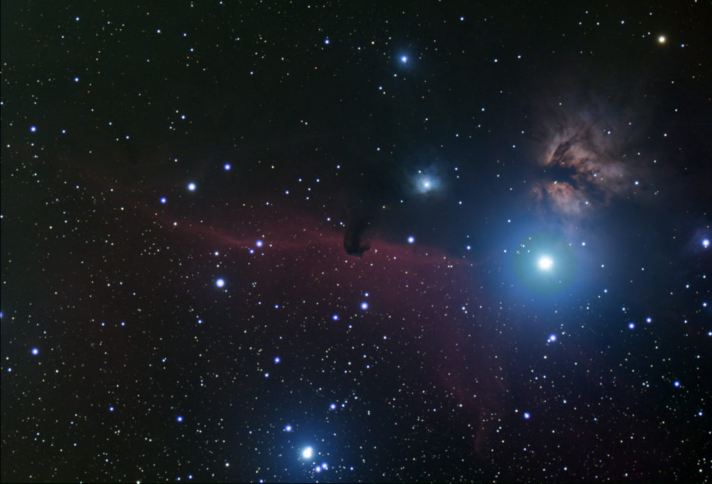 IC 434, The Horsehead Nebula, EAA Capture 01/24/2023