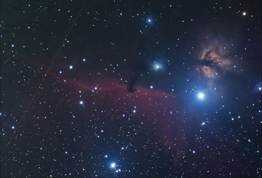 IC 434 - The Horsehead Nebula - EAA Capture 01/15/2023