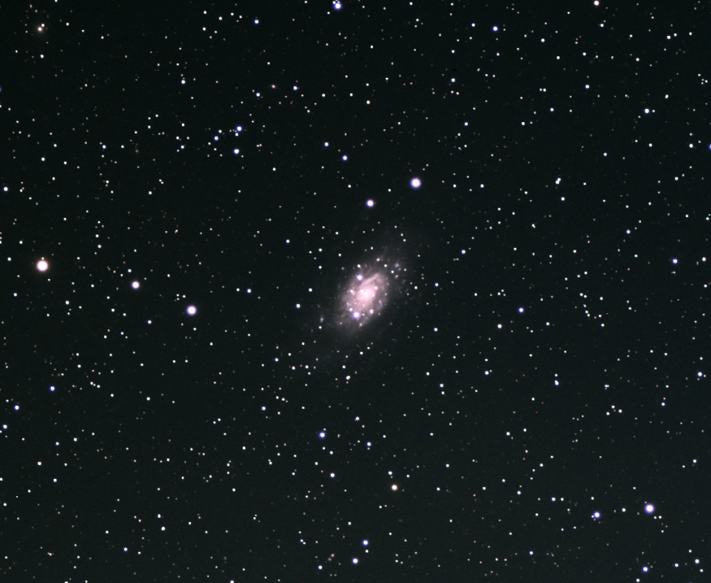 NGC 2403, Galaxy. 40x180 seconds captured on 01/27/2023