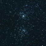 NGC 869 and NGC 884, the Double Cluster, EAA Capture 01/07/2023