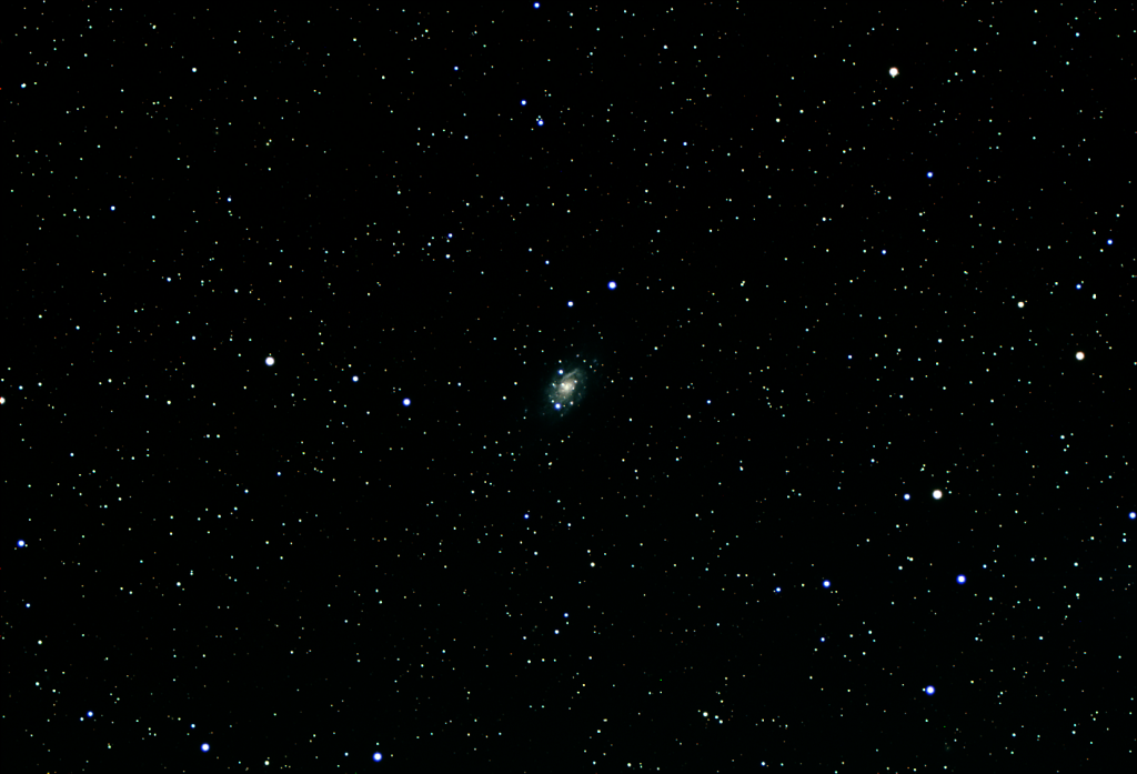 NGC 2403 - 40 x 180 second frames, Captured 01/27/2023, processed 01/29/2023 