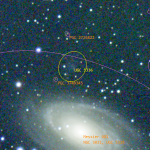 UGC 5336, Holmberg IX, Galaxy, EAA Capture with Annotation 01/20/2023