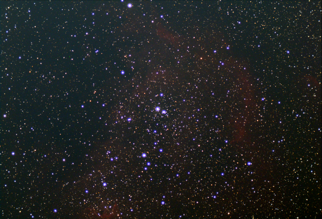 IC 1848, Westerhout 5, Emission Nebula, EAA Capture 03/04/2023