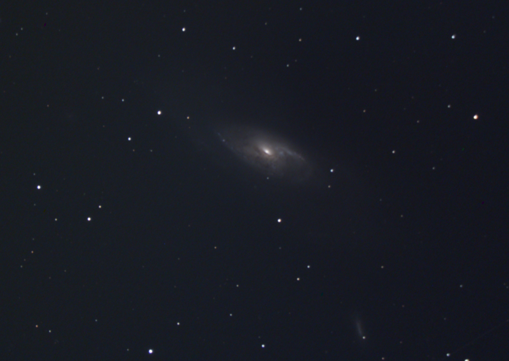 Messier 106, M106, Galaxy, EAA Capture 03/20/2023