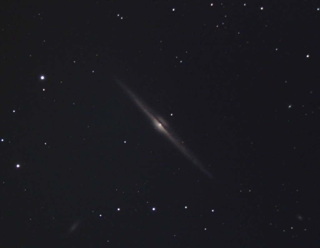 NGC 4565, the Needle Galaxy, EAA Capture 03/20/2023