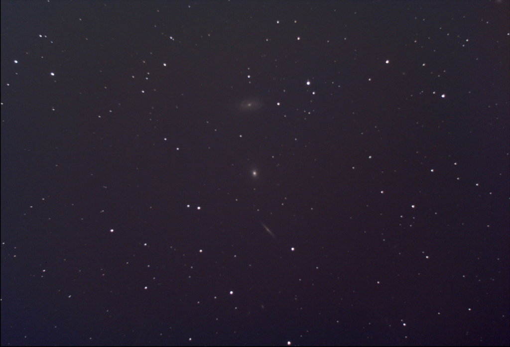 NGC 5982, NGC 5985, NGC 5981, The Draco Triplet, EAA Capture 05/10/2023