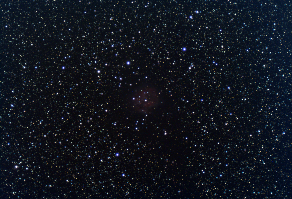 IC 5146, the Cocoon Nebula, EAA Capture 09/02/2023