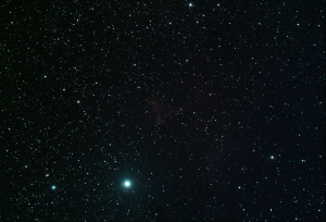 IC 63 and IC 59, the Ghost of Cassiopeia, EAA Captured 10/25/2023