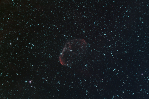 NGC 6888, Crescent Nebula, EAA Capture 10/28/2023