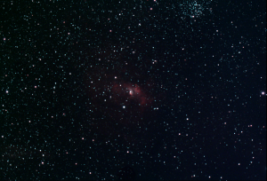 NGC 7635, The Bubble Nebula, EAA Captured 10/25/2023