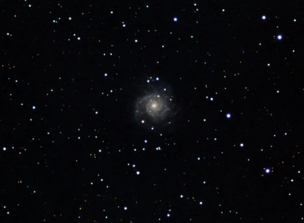 Messier 74, M74, Galaxy, EAA Captured 11/18/2023