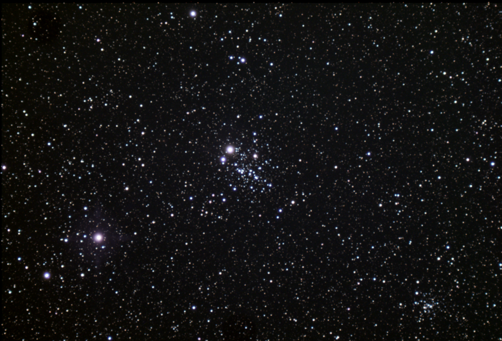 NGC 457, The Owl Cluster, EAA Captured on 11/02/2023