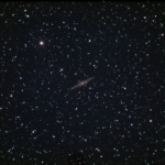 NGC 891, Spiral Galaxy, EAA Captured 11/02/2023