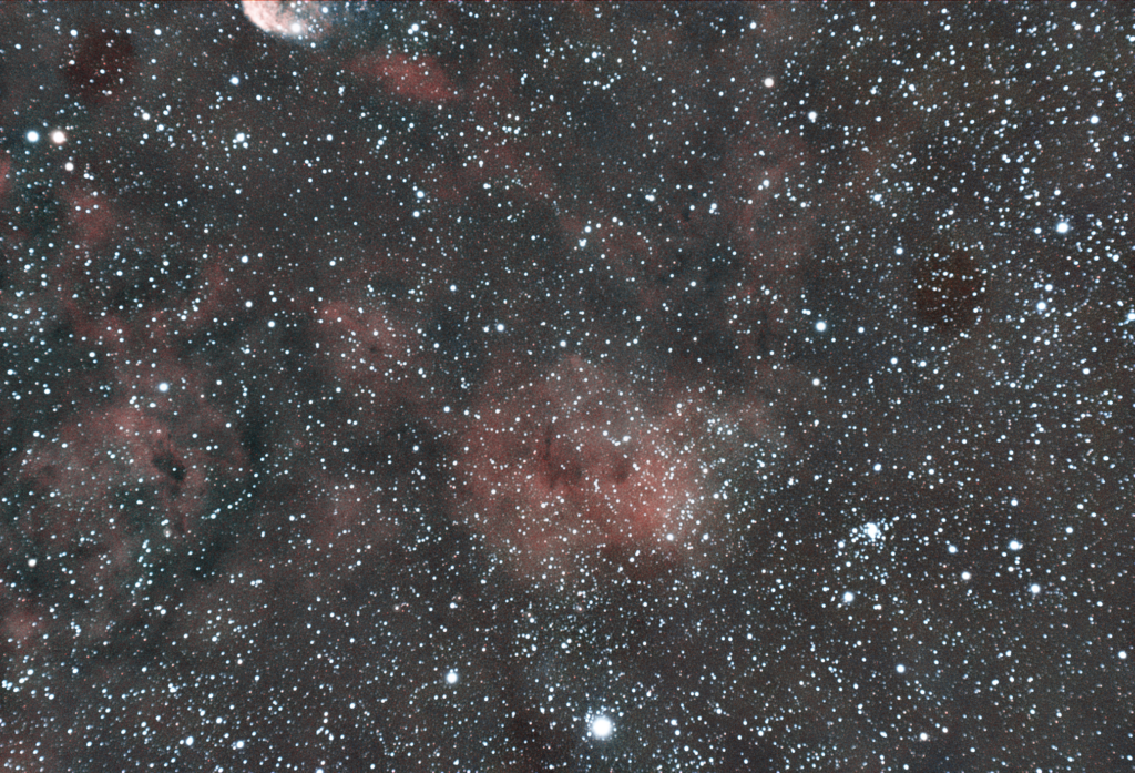 The Soap Bubble Nebula - 91 x 120 seconds - SV503 102 ED, ASI294MC Pro, ZWO Duo-Band Filter - Processed in Siril