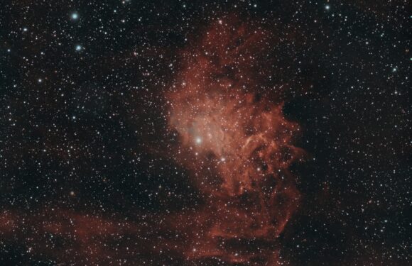 12/30/2023 – A Flaming Star Nebula