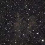 LBN 762, Drunken Dragon Nebula, 80 x 180 seconds captured on 12/11/2023, stacked and processed in Siril